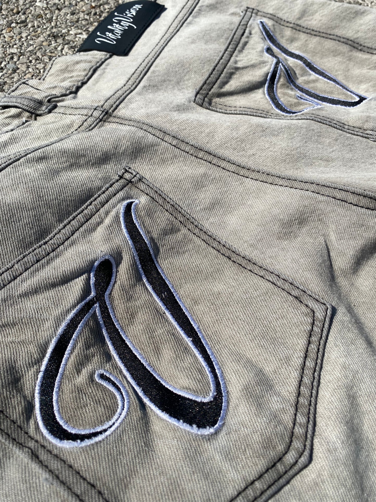 "VV Jorts" - Grey