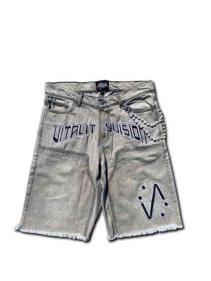 "VV Jorts" - Grey