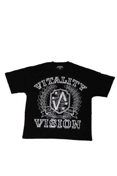 Varsity Box Tee - Black