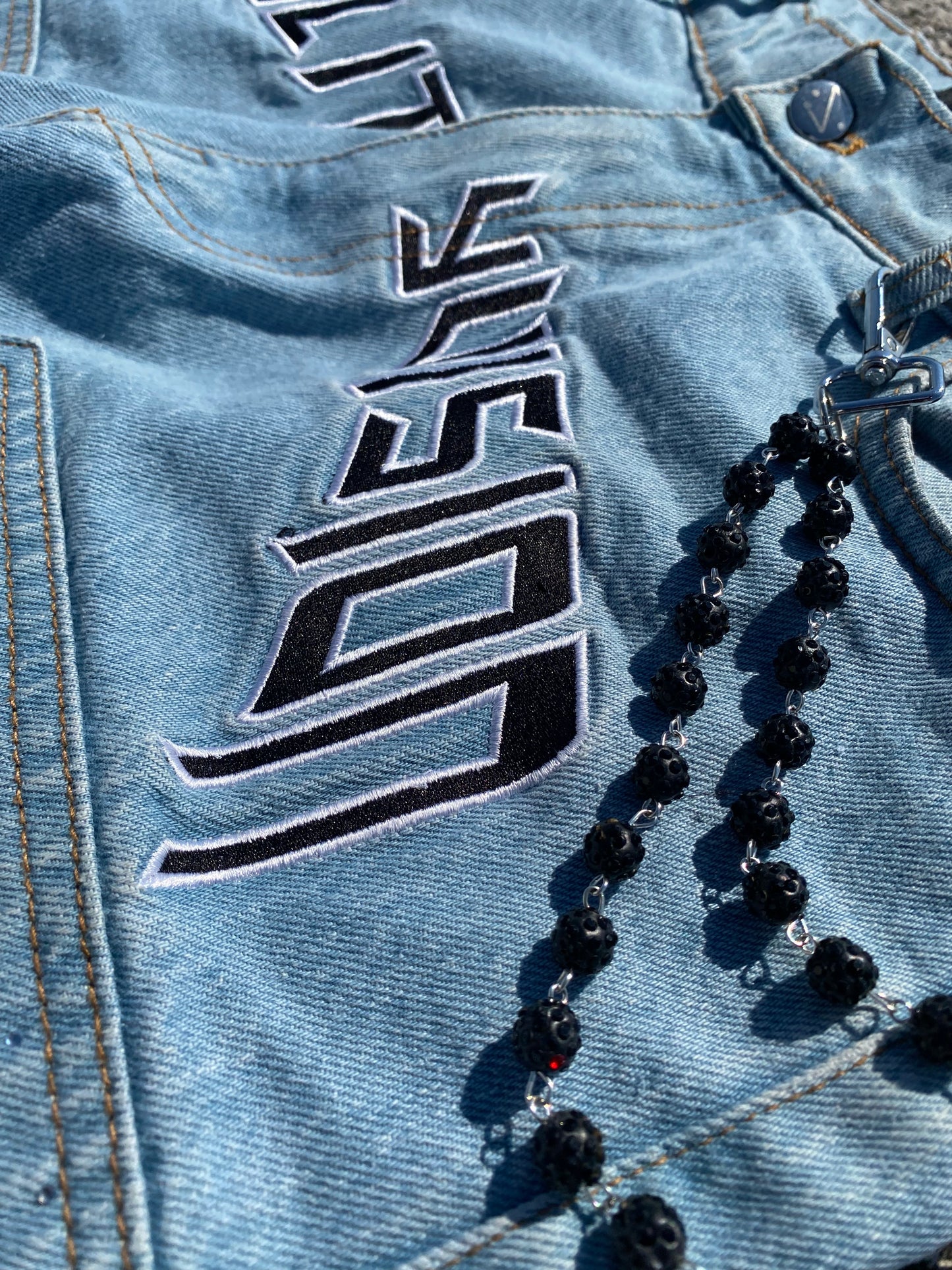 "VV Jorts" - Blue